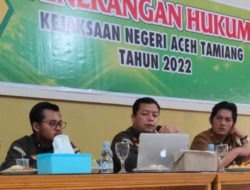 Tim Intelijen Kejari Aceh Tamiang Lakukan Penyuluhan Hukum di Kecamatan Karang Baru
