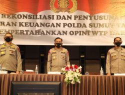 Kapolda Sumut Membuka Acara Rekonsiliasi Dan Penyusunan Laporan Keuangan Polda Sumatera Utara