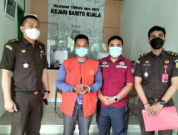 Fadel, Kades Blendean Muara Ditahan Kejaksaan Barito Kuala Dengan Kasus Korupsi
