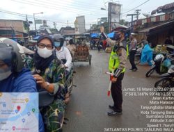 Lancarkan Perjalanan Warga, Sat Lantas Polres Tanjung Balai Ngatur Padat Lalin Pagi di Setiap Persimpangan