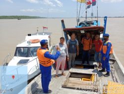 Sat Pol Airud Polres Tanjung Balai gencarkan Patroli Perairan Cegah Keluar Masuk Barang Yang Melanggar Hukum