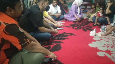 Ketua MPC Pemuda Pancasila Kota Medan Didampingi Ketua PAC Medan Labuhan Mengunjungi Korban Keganasan Geng Motor