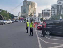 Samapta Polrestabes Medan Turunkan Personel Antisipasi Kemacetan Saat Sore Hari