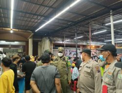 Tim Gabungan Gelar Operasi Yustisi di Lokasi Kuliner Jalan Gatot Subroto Medan
