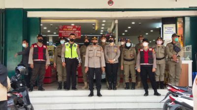 Polisi Gelar Operasi Yustisi di Pusat Perbelanjaan Jalan Aksara Medan