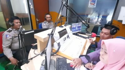 Dialog Interaktif di Radio, Kasatlantas Ajak Warga Medan Patuh Berlalulintas