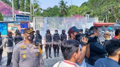 Dikawal Polisi, Aksi Unjuk Rasa Konjen India di Medan Berlangsung Kondusif
