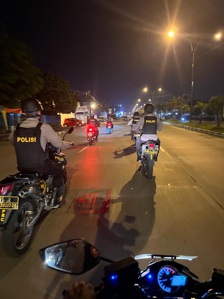 Antisipasi Dan Tekan Kejahatan Sat Samapta Polrestabes Medan Intens Lakukan Patroli Blue Light