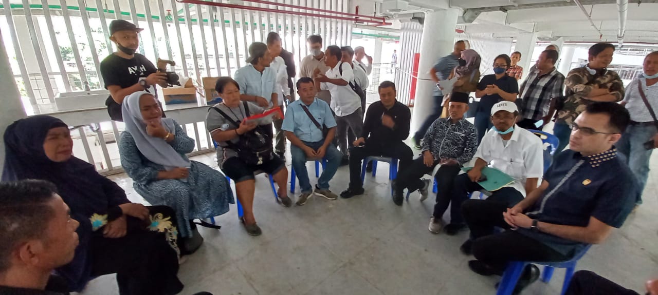 Disaksikan Komisi III DPRD Medan, PUD Pasar Lakukan Pengundian Kios