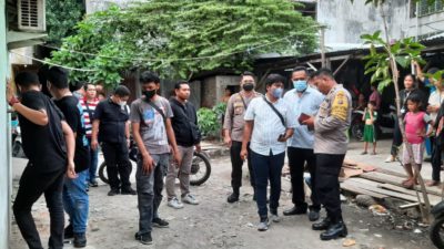 Polsek Medan Barat dan Polrestabes Medan Gerebek Kampung Narkoba di Brayan