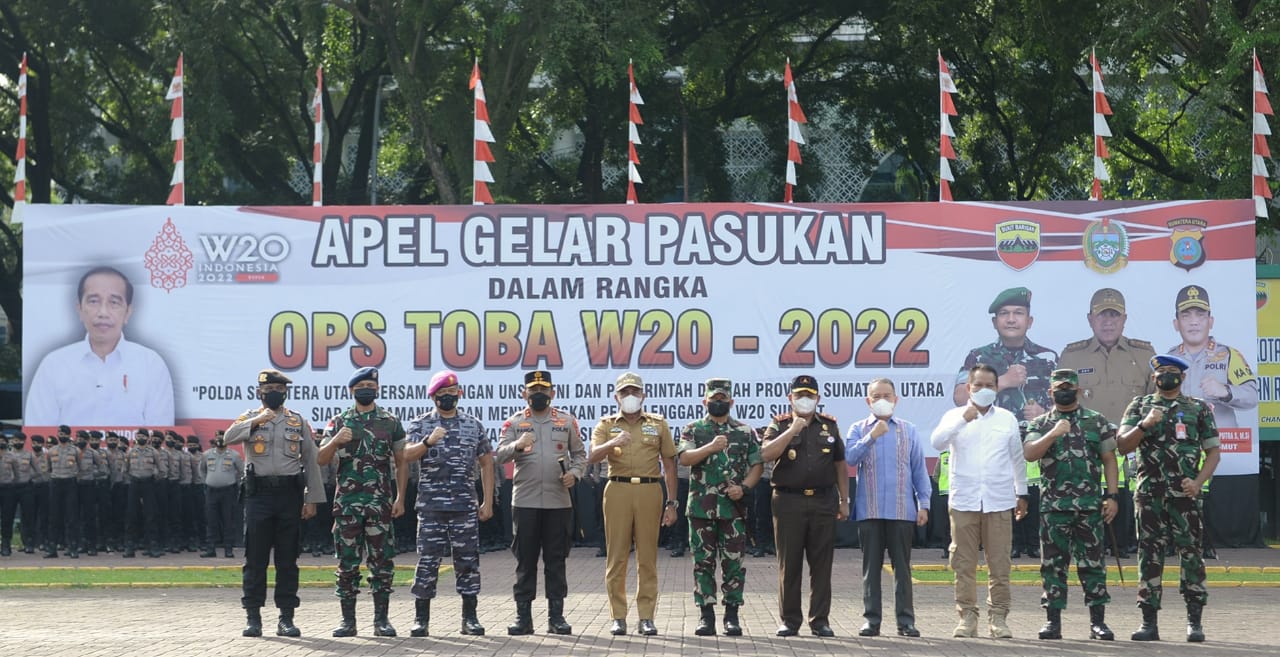 775 Personel Siap Amankan W20 di Sumut, Edy Rahmayadi Kita Tunjukkan Sumut Bermartabat