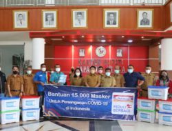 Pemerintah Kabupaten Tapanuli Utara Terima 15.000 Masker Dari Dana CSR PT. Indomarco Prismatama