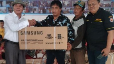 Ketua AMPI Sumut Dr David Luther Lubis Berikan Bantuan 3 Unit AC Ke Panti Asuhan Terima Kasih Abadi Medan
