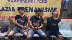 Tiga Penjambret Dibekuk Samapta Polrestabes Medan