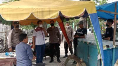 Binmas Polrestabes Medan Ajak Warga Tetap Patuhi 5M