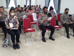 Polrestabes Medan Gelar Binrohtal Bagi Personel Beragama Nasrani