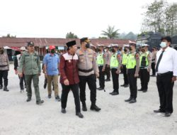 Wakil Bupati Taput Pimpin Apel Gelar Pasukan Kesiapan Antisipasi Bencana Alam Karhutla