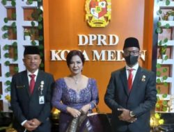 Jelang Peringatan HUT ke-77 RI, Dirut PUD Pasar Simak Pidato Presiden RI Dari DPRD Medan