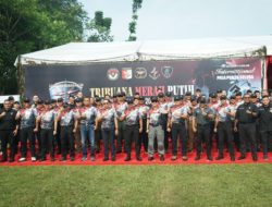 Dansat Brimob Polda Banten Hadiri Pembukaan Kejuaraan Menembak Tribuana Merah Putih Open Championship 2022 IPSC level II
