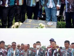 HUT IPK Ke – 53, Pengurus DPD IPK Sumut Bersama Pengurus DPD IPK Kabupaten Deli Serdang Ziarah Ke Makam Olo Panggabean