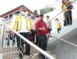 Bupati Taput Sambut Kunjungan Kerja Menteri PUPR RI Dalam Rangka Tinjau Lokasi Terdampak Gempa
