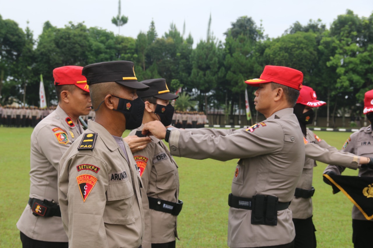 1.252 Bintara Polri Mengikuti Pendidikan Alih Golongan Menjadi Perwira