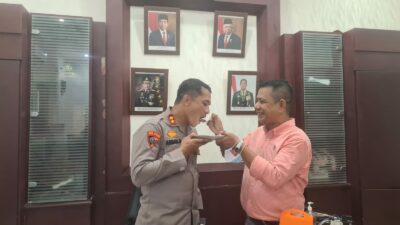 Ketua Pewarta Ucapkan Selamat Ulang Tahun Pada Kabag Ops Polrestabes Medan