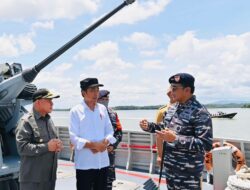 Kunjungi IKN, Presiden Gunakan Jalur Laut
