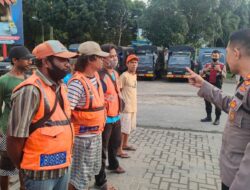 Sat Samapta Polrestabes Medan Amankan 11 Orang Menyaru Tukang Parkir