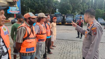 Sat Samapta Polrestabes Medan Amankan 11 Orang Menyaru Tukang Parkir