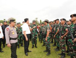 Panglima TNI Leads Ceremony to Hold VVIP Security Force Ready for The G20 Presidency