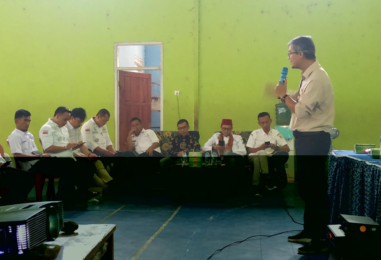 Inspektorat Kabupaten Lebak Gelar Sosialisasi Klinik Pengawasan Desa se-Kecamatan Cilograng