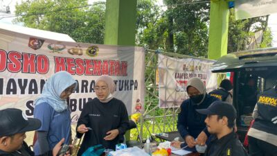 Bhaktikes Gempa Cianjur RS. Bhayangkara Setukpa Di Posko Cijendil