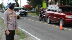 Kapolrestabes Medan Turun Tangan Atur Lalu Lintas di Jalur Wisata Medan-Berastagi