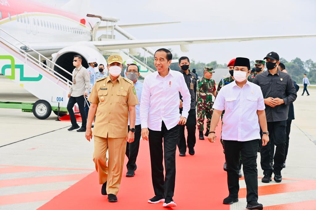 Presiden Jokowi Kunjungan Kerja ke Provinsi Riau