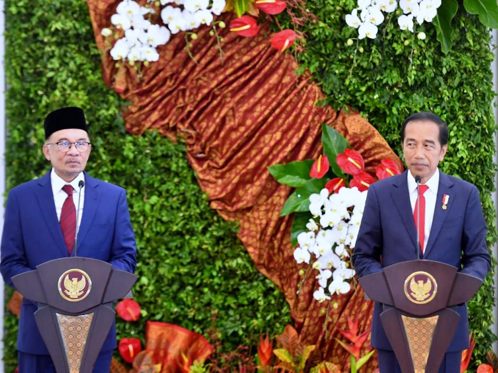 Presiden Jokowi dan PM Malaysia Bahas Upaya Peningkatan Kerja Sama Indonesia-Malaysia
