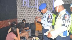 POM AU Lanud Soewondo Bersama Polsek Medan Baru Razia Zoom Club Dan KTV Executive Komplek CBD