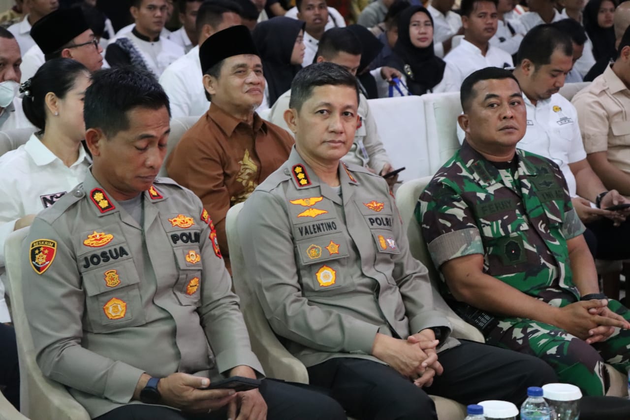 Kapolrestabes Medan Hadiri Launching Pemuda Bela Negara di Belawan