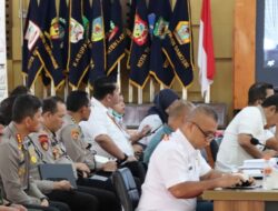 Kapolrestabes Medan Hadiri Rakor Pelaksanaan Event F1 H20 di Rumah Dinas Gubsu