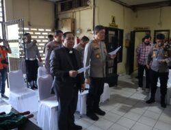 Kapolrestabes Medan Gelar Ibadah Ucapan Syukur Beserta Tahanan