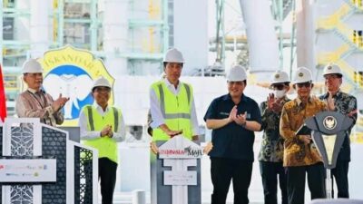 Resmikan Pabrik NPK PT PIM, Presiden Dorong Kapasitas Produksi Dimaksimalkan