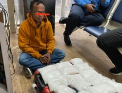 Gagalkan Pengiriman 4 Kg Sabu, Petugas Avsec Bandara Kuala Namu Amankan Seorang Pria