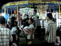 Warga Resah Pasar Malam di Pasar VI Marelan Milik Alex Diduga Dijadikan Sarang Perjudian