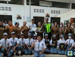 Operasi Keselamatan Toba 2023, Kanit Kamsel Jadi Irup di SMA 18 Medan