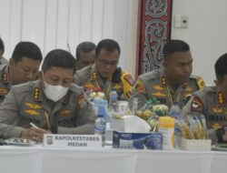 Kapolrestabes Medan Kembali Hadiri Anev dan Rapat Pimpinan di Polda Sumut
