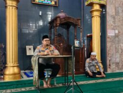 Kapolres Tanjung Balai Berikan Tausyiah Siang Ramadhan 1444 H / Tahun 2023 M di Mesjid Saksi