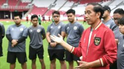 Presiden Jokowi Temui Pemain Timnas U-20 di Stadion Utama GBK