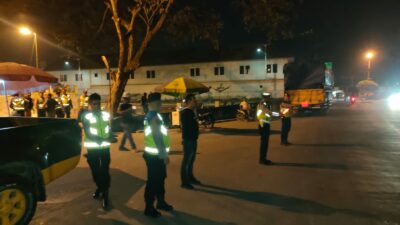 Polres Taput Laksanakan Razia Malam, Dan Perkuat Patroli Antisipasi Kejahatan Jalanan