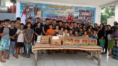 SAPMA IPK ITBI Medan Serahkan Sembako ke Panti Asuhan Terima Kasih Abadi