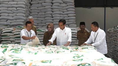 Presiden Jokowi Luncurkan Penyaluran Cadangan Beras Pemerintah untuk Bantuan Pangan Tahun 2023